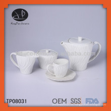 Conjunto de café moderno de porcelana, juego de taza de café